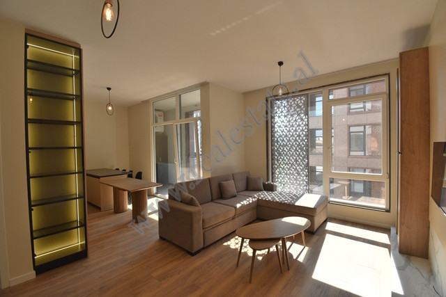 Two bedroom apartment for rent in Siri Kodra street near New Boulevard in Tirana.
It is located on 